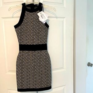 Balmain Monogram Knit Dress